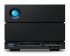 LaCie 28000GB (28TB) 2Big Dock V2 Professional 2-bay RAID Drive  up to 550MB/s Read, USB-C, Thunderbolt 3, DP, Card Reader
